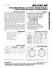 DataSheet MAX4402 pdf
